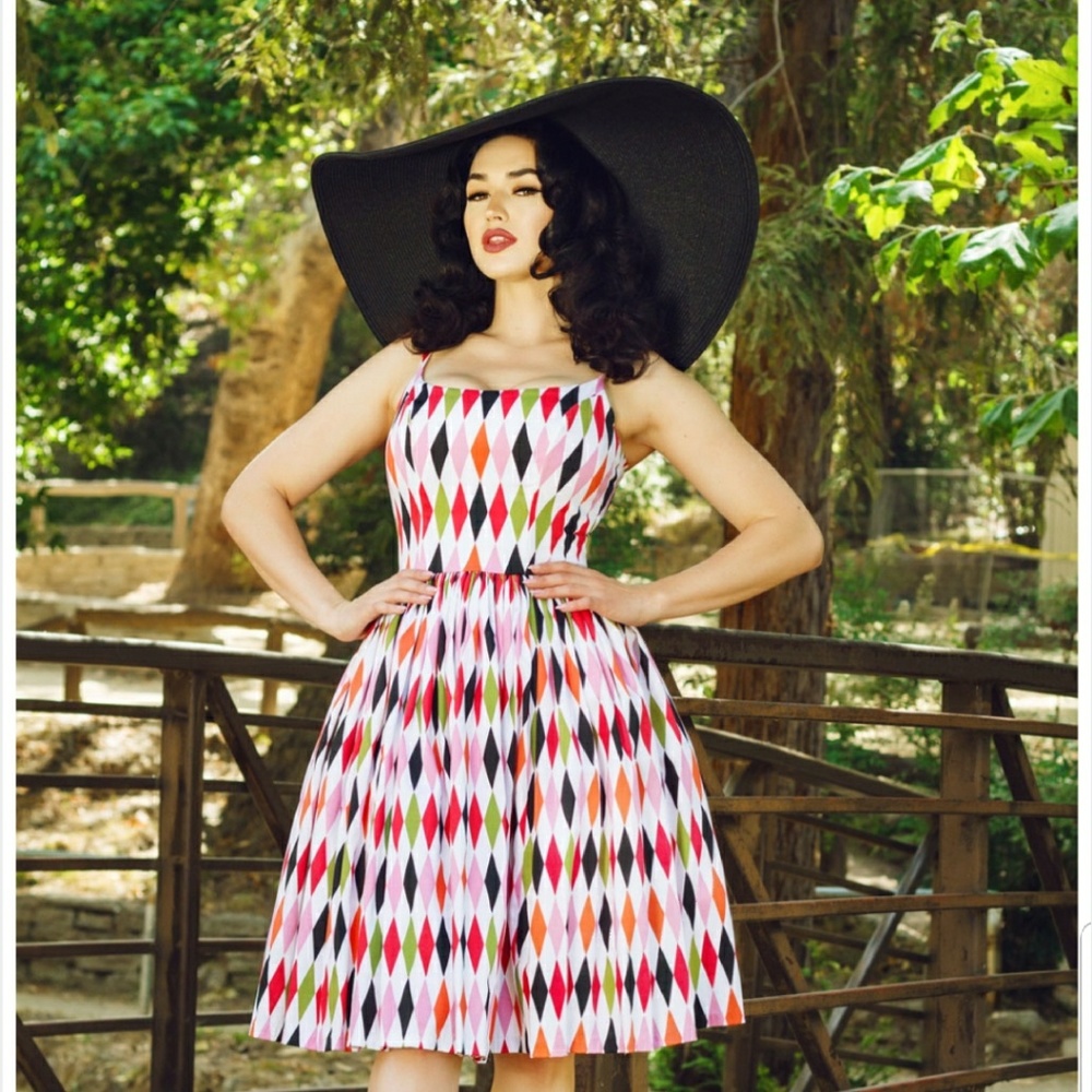 Harlequin Jenny dress